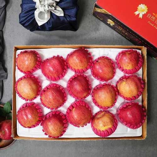 [잇담]사과 4kg 15과내외 중대과 선물세트 프리미엄