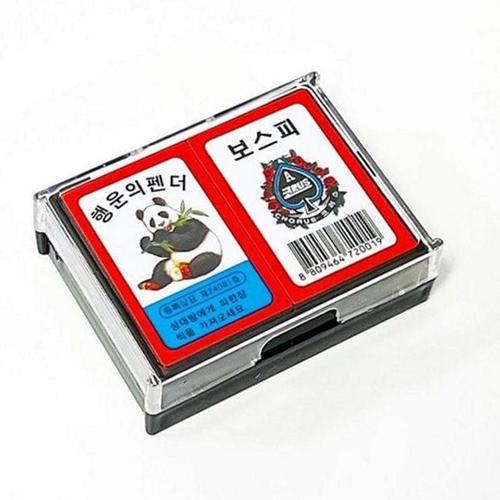 [주식회사 금수저몰]플라스틱 카드 성인용 화투패 휴대용 레저용 게임 고스톱 WFO6BHI