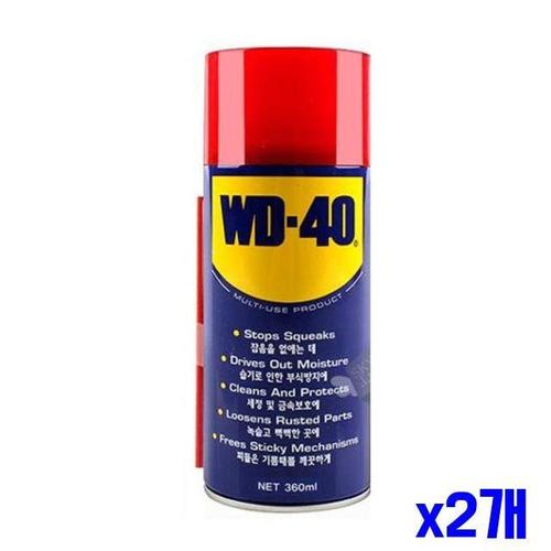 녹슬고 빡빡한 곳에 뿌리는 윤활제 360ml x2개묶음 WFKTID7