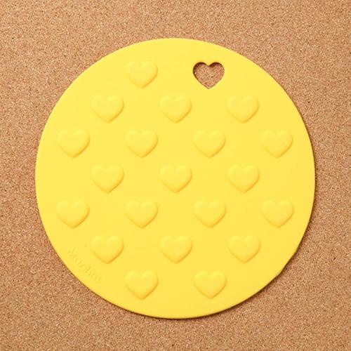 다용도 냄비받침 노랑 대나무냄비받침 받침대 (W38DCA1)