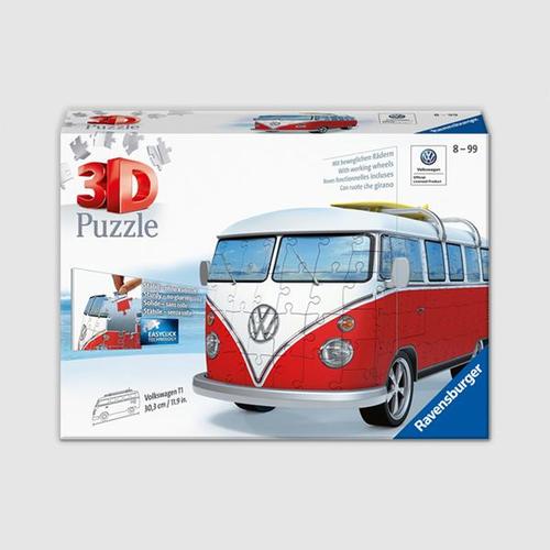 보리보리 [보드엠팩토리]R125166 3D 퍼즐 폭스바겐 T1 서퍼 에디션 162피스