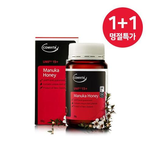 [해외] [명절특가] 1+1 콤비타 뉴질랜드 마누카꿀 UMF15+ 250g