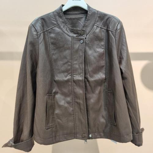 기타제조사 [라티움]라티움 HC34 부드러운느낌 차이나카라 밑단스트링조절  포커페이크가죽점퍼 T2533JK02 (41016905)