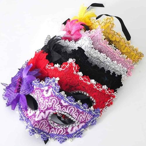 (WFKXJ57) 파티용 코스튬 가면 오페라 반가면 이색 헤어라인 마스크