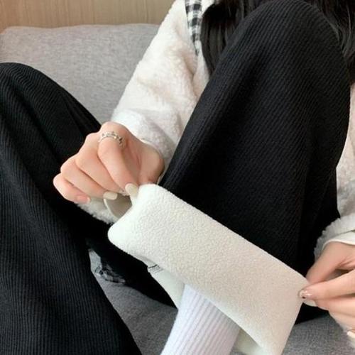 하프클럽 [셀러허브_여성트랜드패션]ONM 기모 와이드 팬츠 통바지 GD87