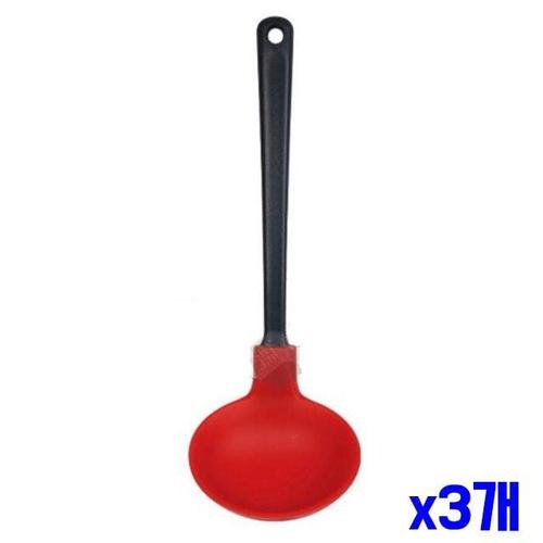 에이치플러스몰 논슬립 안심 실리콘 국자 조리도구 x3개 요리국자 WFKTIM6