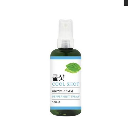 원룸생활 더허브샵 쿨샷 100ml 아로마바디미스트 상쾌한향기