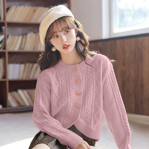 셀러허브 [오노마] ONM 가디건 떡볶이단추 귀여운 부드러운 여자친구선물