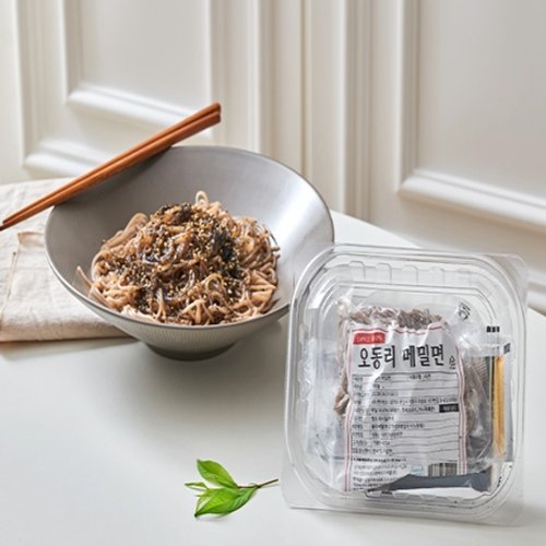 [칼국수한마당]밀가루No, 글루텐 프리, 국내산 100%메밀숙면 들기름막국수(3인분)