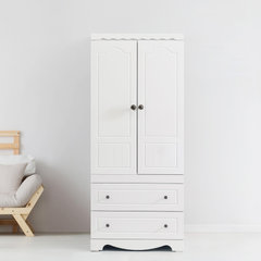 갤러리아_엑센트 고무나무원목 AAA 4단서랍 옷장세트 - HOME&SHOPPING