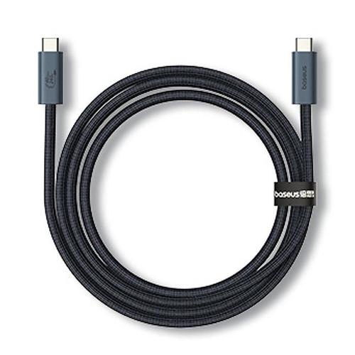 베이스어스 USB 4.0 플래쉬 240W 초고속 충전 40G 8K CtoC PD 1M