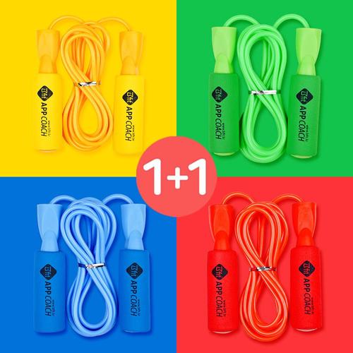 1+1 비핏 전신다이어트 유산소운동 유아 어린이 성인용 줄넘기 4종 택1