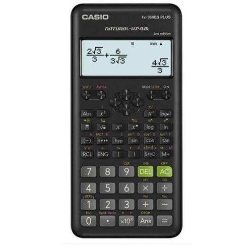 전자계산기 공학용(대형LCD창)plus 12.2x85x155mm(FX-350ES) FX-350ES-PLUS2