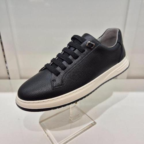 엘칸토 HC11 소가죽 남성 스니커즈 초경량 세미케주얼 스니커즈 Q8X1U6T13