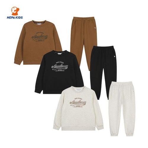 [네파키즈]NEPA KIDS  남아 에센셜 기모 세트 KL75951