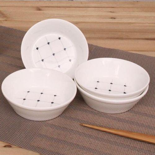 체크하트 원형찬기4P(소) (W9B718E)