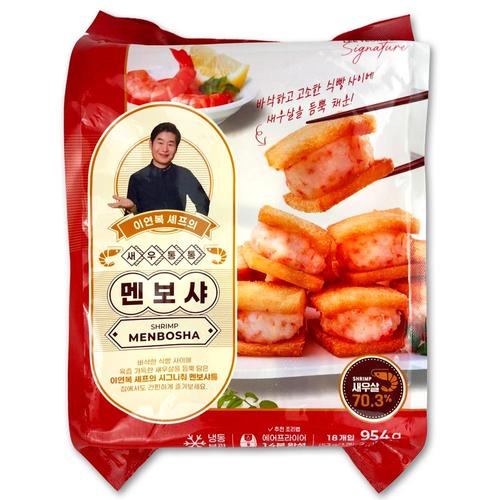 코스트코 코리아 [해핑] 코스트코 이연복 셰프 새우통통 멘보샤 954g(53g x 18개) 맨보샤