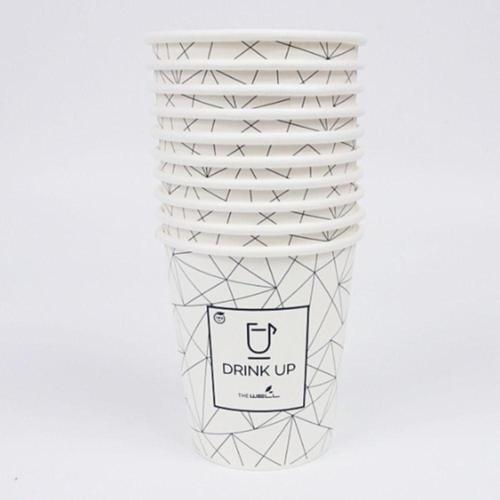 알티피아 총100개(50x2p) 10oz 10온스 330ml 일회용 종이컵 사 WD1607D