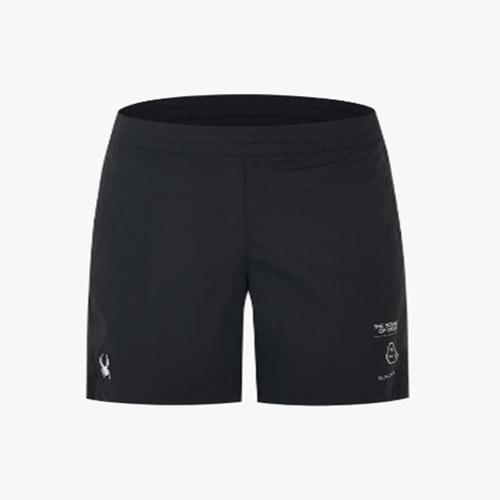 스파이더 M 에어리 피스테 4.5부 우븐 숏츠 BB SPJMCNTR306M BLK DKH