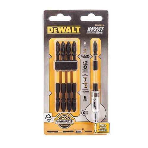 디월트AC 토션비트 DWA2SD110(6.35x110) 5PCS 1판 WA70841