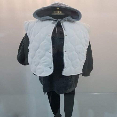 셀러허브 [짱짱맨인걸] 누빔후드조끼