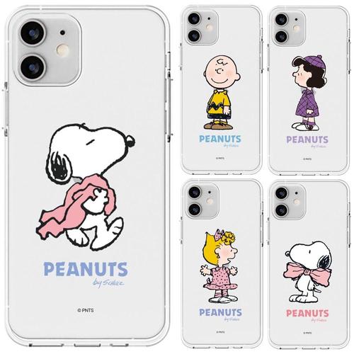 아이폰13미니 스누피 데일리 투명 젤리케이스 WE41365
