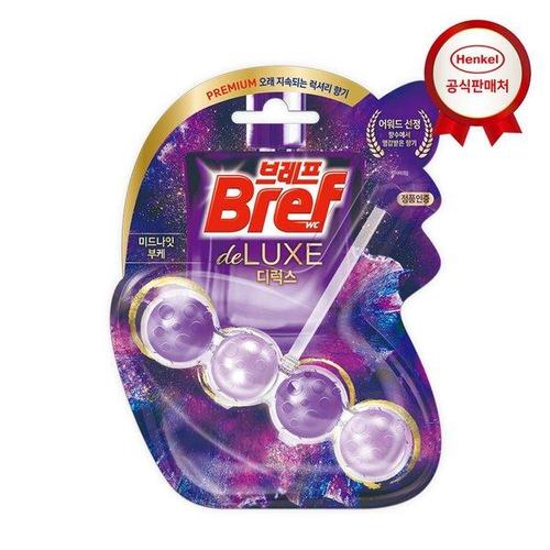 한화갤러리아㈜ 갤러리아_헨켈 변기세정제 브레프 디럭스 미드나잇 1p 1개