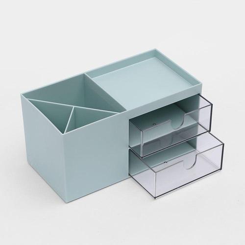 소품정리함 데스크정리함 2단서랍 화장대 WF103BA