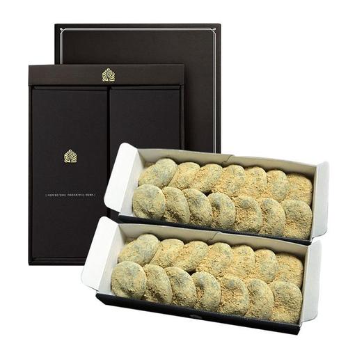 설날 콩 쑥개 떡 선물세트 1.68kg +보자기 콩고물 쑥개떡 팥 쑥떡 팥떡 설