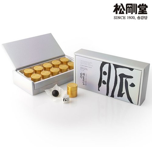 송강당 맥공진보(4.5g x 10환)+쇼핑백 유기농발효홍삼 (면세점판매)