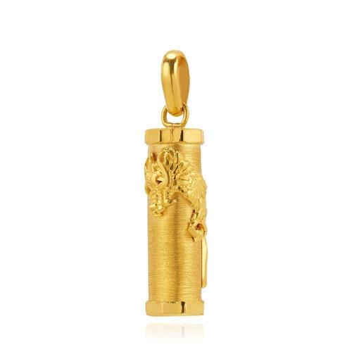 갤러리아_남자 순금 펜던트 기둥 용 24K 18.75g 팬던트