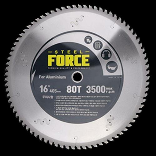 오너클랜 STEELFORCE 팁쇼 TH-AC405SB(알루미늄용) 16인 치(405)x25.4x80T