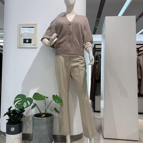갤러리아_안지크(23F/W마감특가한정수량) 정장바지 기모바지 정장핏라인