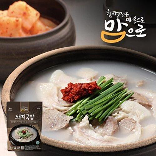 [맘으로]돼지국밥 500g 10팩