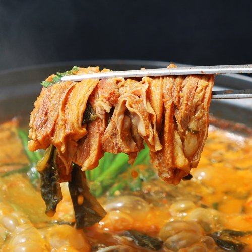[3차완판] 잡내없는 흑염소 모듬전골 1.2kg x 5팩(15~16인분) / 삼복더위,보양식,몸보신