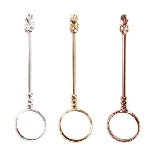 담배 홀더 반지 손가락 냄새 집게 손잡이 파이프 골드 실버 링 곰방대 담뱃대 시가렛