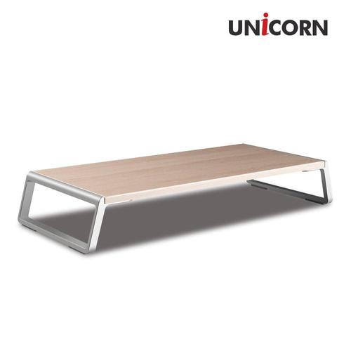 유니콘 UM-WD07 원목 알루미늄 프리미엄 모니터받침대 WAB1E81