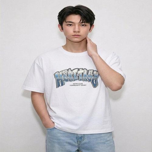 [행텐틴즈]행텐틴즈 로고 그래픽 반팔 티셔츠_003(14570-031-419-31)