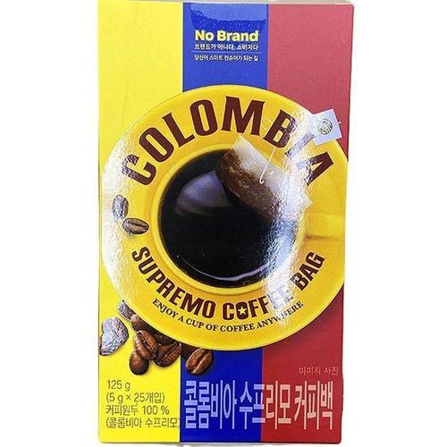 콜롬비아 수프리모 커피백 25개입 x 1개 c76261