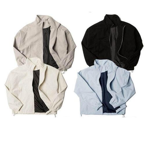 남녀공용 집업 봄자켓 스트링 간절기 캐주얼 점퍼 WA0A727