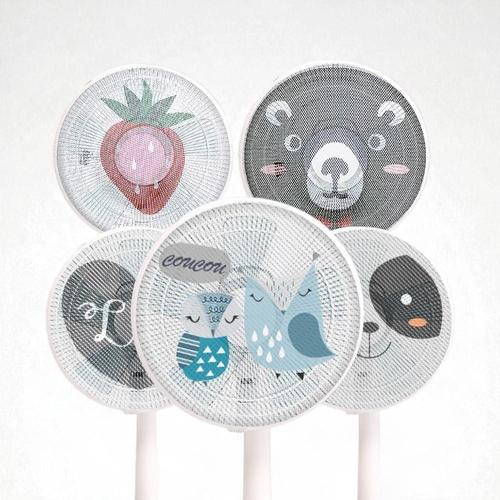 에이치플러스몰 모던 그물망 선풍기 커버 디자인 덮개 안전 보관용 WFKLODI