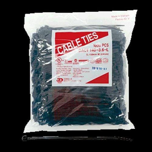 (WE520AD) 동아 케이블타이(흑색) DACT200-4.8-L 200mm(1봉/1000EA)