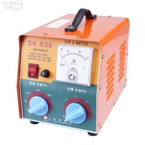 주식회사 금수저몰 금성전기 배터리충전기 SKB400(중/대형)(SKB30) SKB400 1EA (WA72A29)
