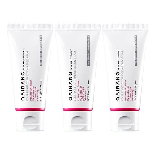 [가이랑]가이랑 포어 퍼펙트 펑션즈 톤업 선크림 50ml (SPF50+) 3개 파데프리 눈시림없는