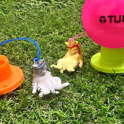 파크골프용티 만취냥 고양이 파크골프티와 티걸이 파크골프용품