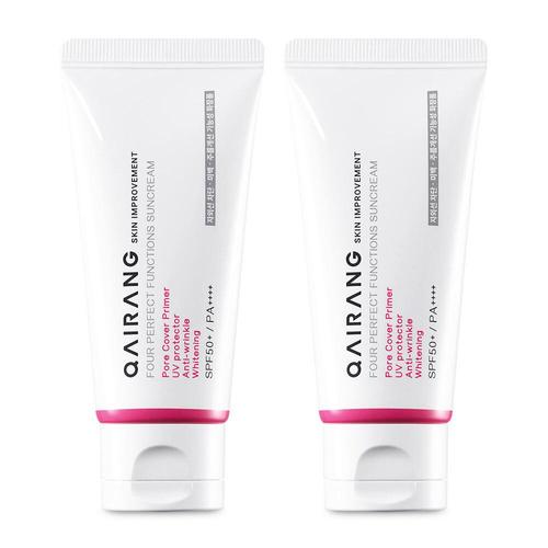 [가이랑]가이랑 포어 퍼펙트 펑션즈 톤업 선크림 50ml (SPF50+) 2개 파데프리 눈시림없는