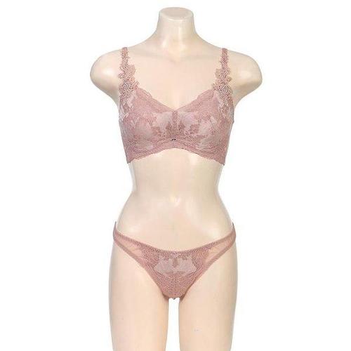 갤러리아_A컵 드레스업 세미 메이크업 브라+티팬티셋트[WBRC253A/WPTC253T SK]