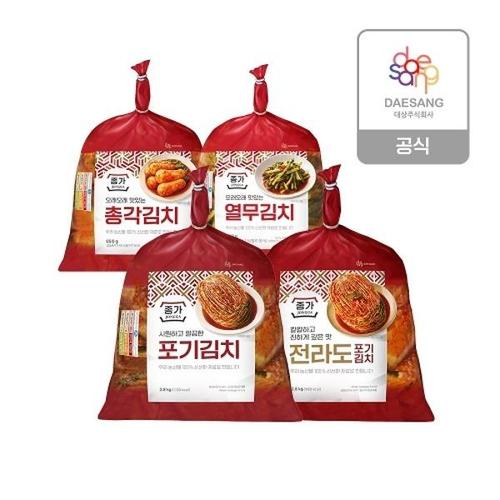 기타제조사 [강경종가집젓갈]종가 포기김치 2.8kg + 총각 850g/열무900g_20357452_634523