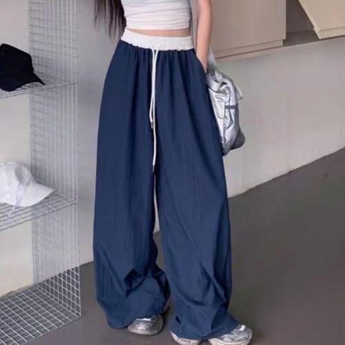 [모노무드]LMO 트렌디 내추럴룩걸 데일리 와이드핏 스트랩 시그니처 바지