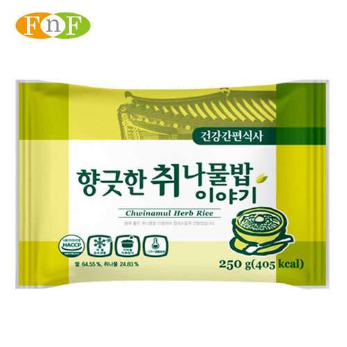 한우물 영농조합 [한우물] 한끼해줘 취나물밥 250g x10봉